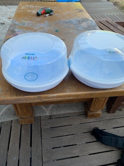 2 sterilisators Philips Avent, Ophalen, Sterilisator, Philips Avent, Zo goed als nieuw