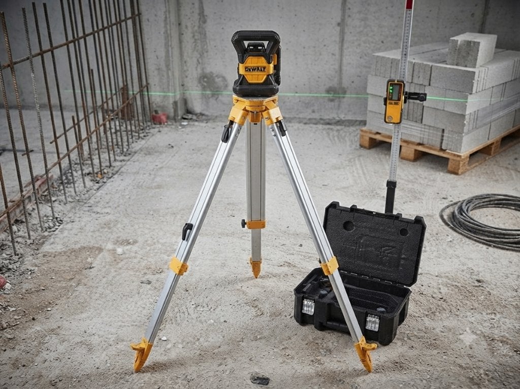 Complete DEWALT Roterende Laser Set – Zo goed als nieuw!, Doe-het-zelf en Bouw, Meetapparatuur, Ophalen, Zo goed als nieuw