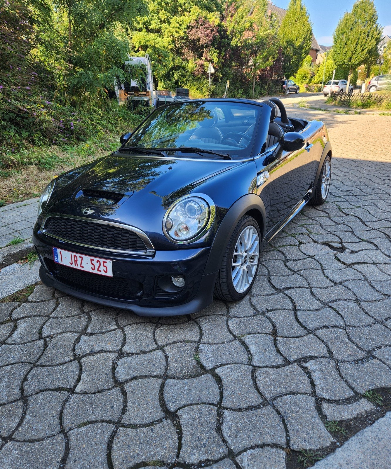 Mini Cooper S Roadster uit 2015., Auto's, Mini, Automaat, Euro 5, Zwart, Cabriolet