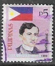 Filipijnen 1999 - Yvert 2497 - Jose Rizal (ST), Verzenden, Gestempeld
