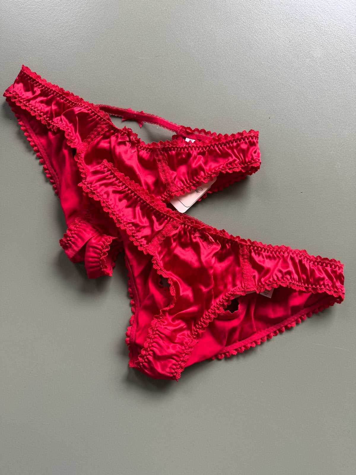 2 ongedragen slips Agent Provocateur, style Tammi, Verzenden, Rood, Slip