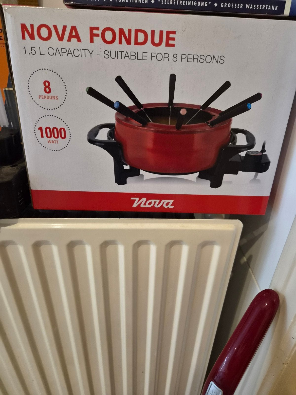 fondue, Enlèvement