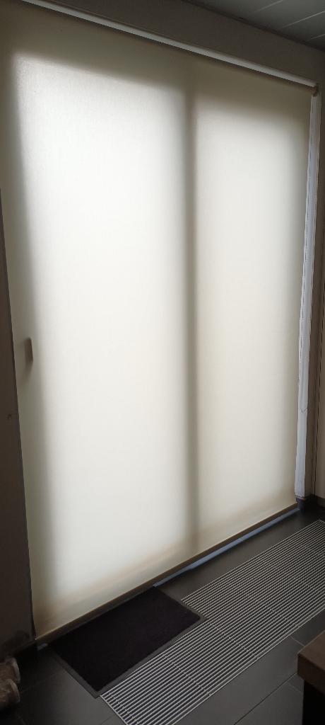 ROLGORDIJN 245CM H., Maison & Meubles, Ameublement | Rideaux & Stores à lamelles, Enlèvement, Blanc