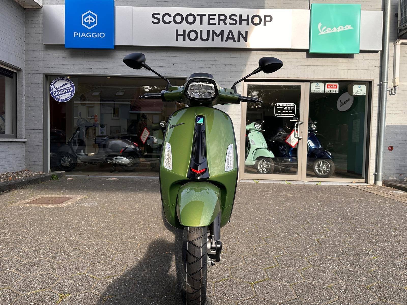 Vespa Sprint S 50cc 80th 45Km/h Verde Ribelle (nr.11), Vélos & Vélomoteurs, Neuf, Essence, 50 cm³, Vespa S