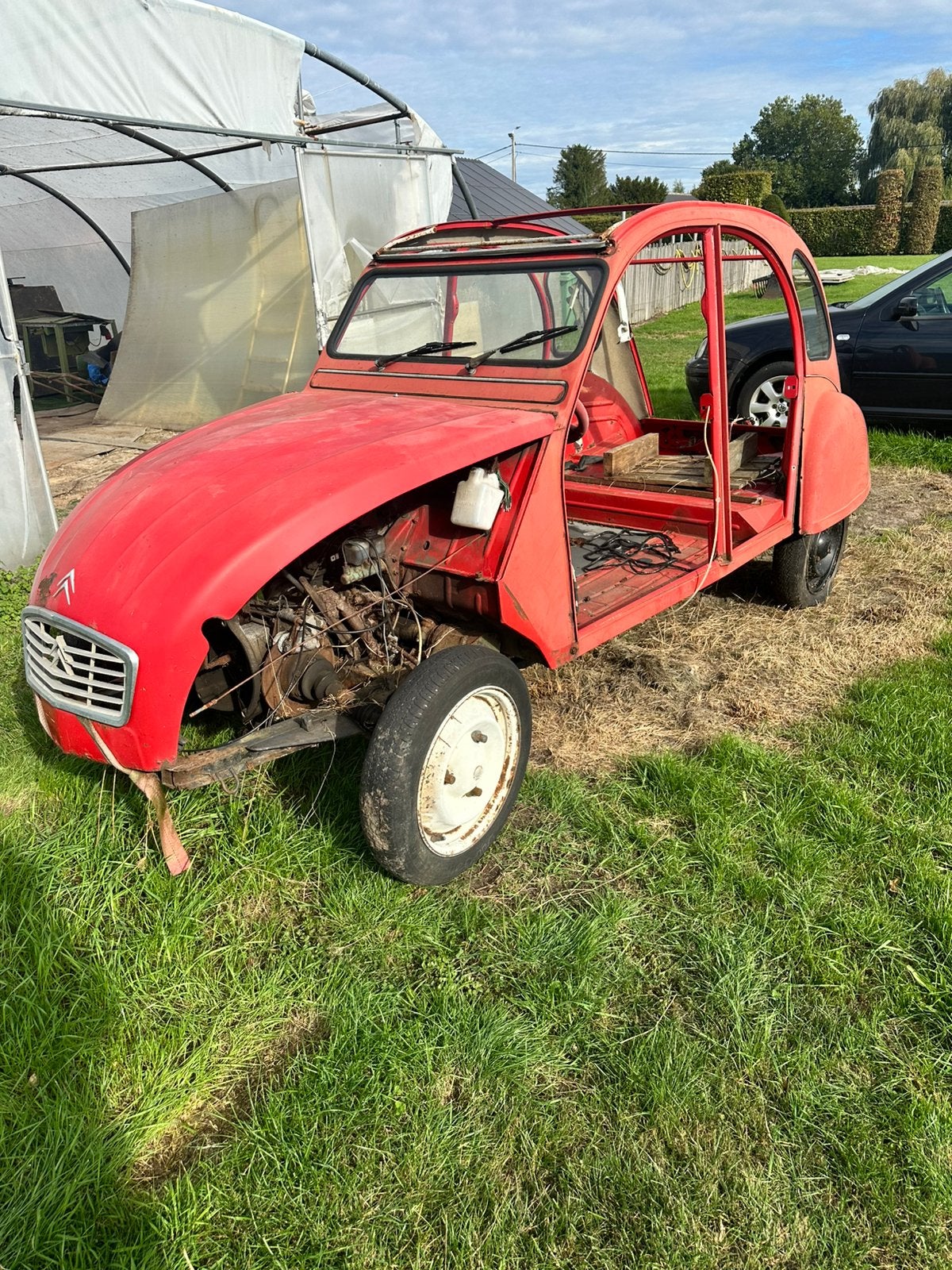 2CV restoratieproject, foto 3
