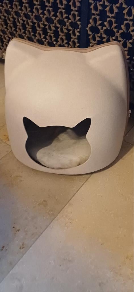 Gratis kattenhuisje nieuw in velcro, Dieren en Toebehoren, Ophalen