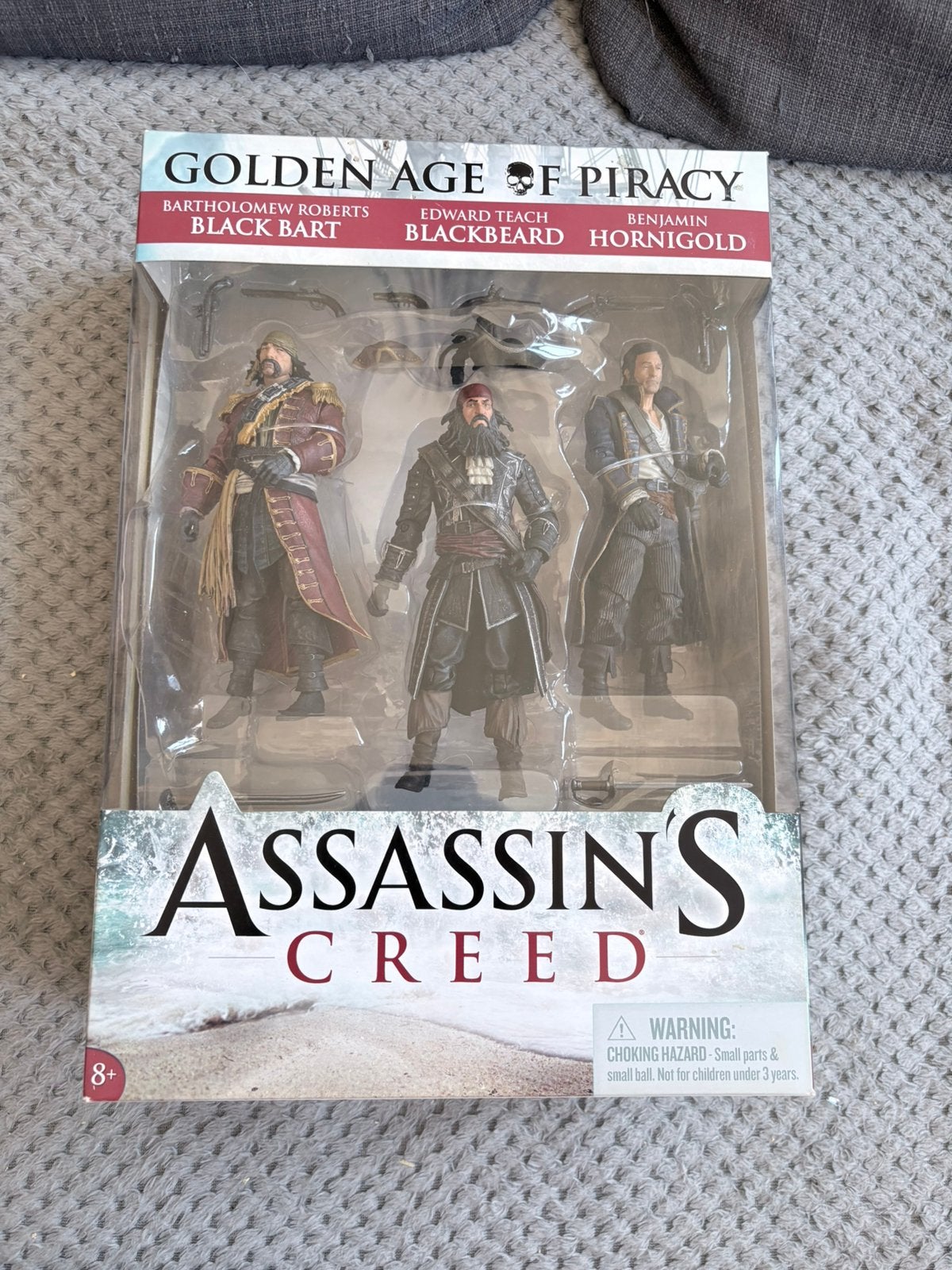 Assassin’s Creed Black Flag – Pack 3 Figurines McFarlane, Collections, Jouets miniatures, Comme neuf, Enlèvement
