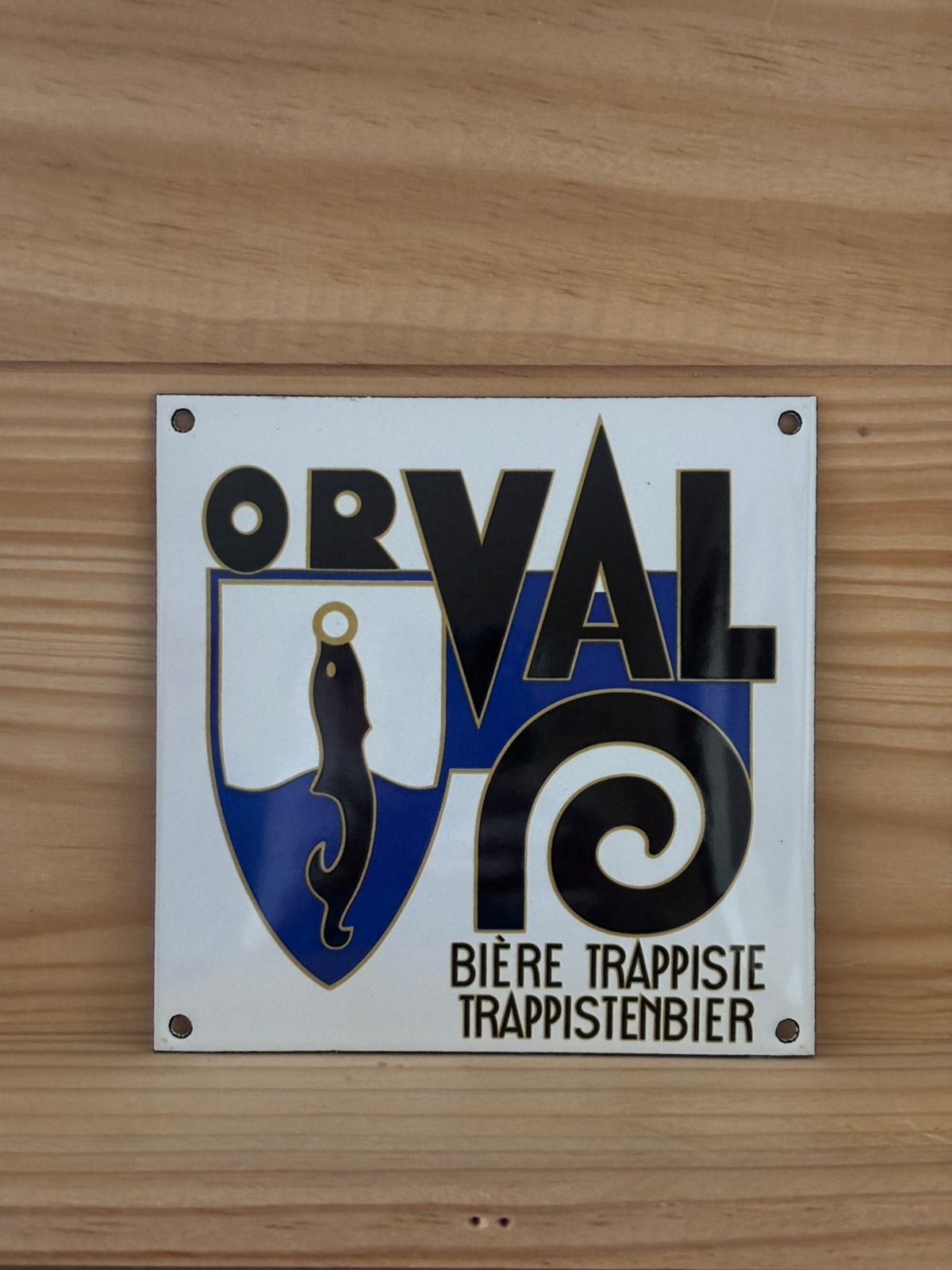 Plaque Émaillée Orval, Enlèvement ou Envoi