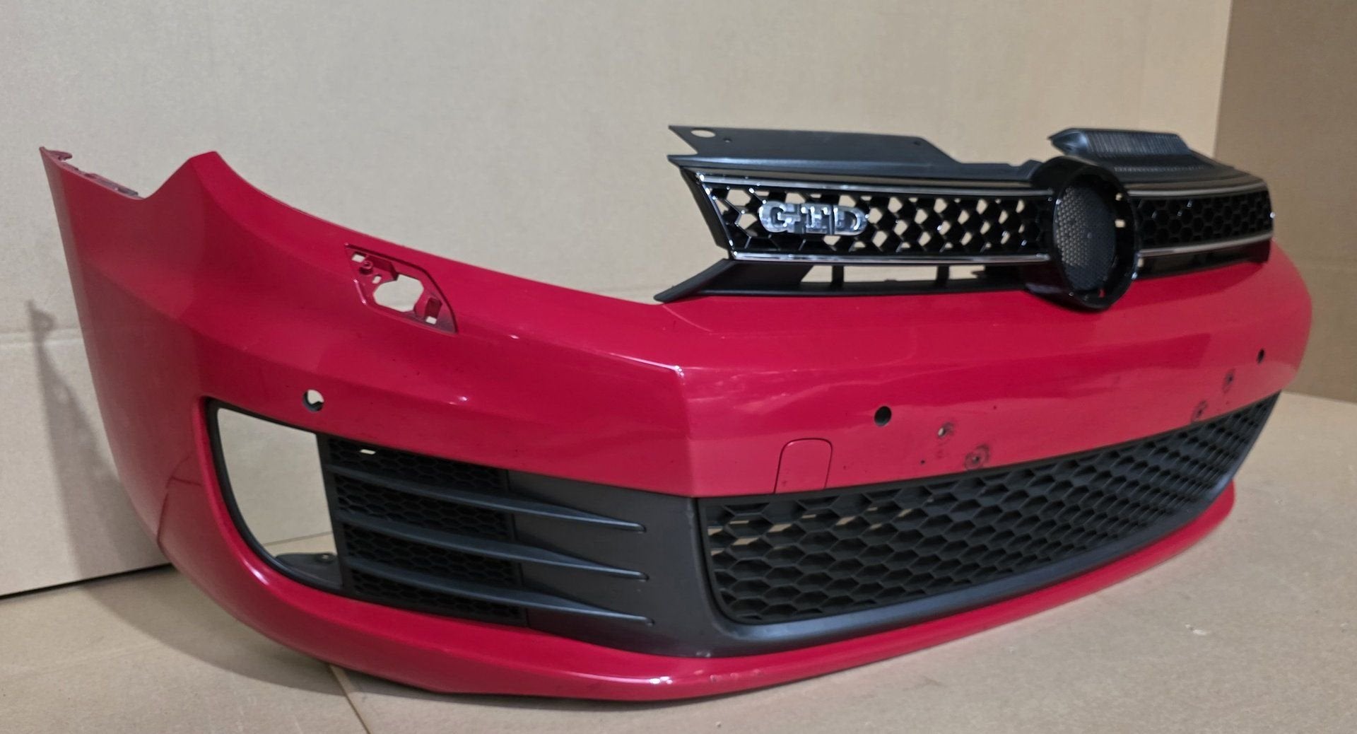 Voorbumper Volkswagen Golf 6 VI GTI GTD 4xPDC KLS ORGINEEL, Auto-onderdelen, Gebruikt, -, Voor, Ophalen of Verzenden