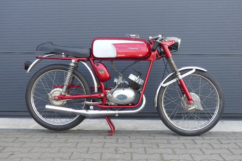 Cimatti caféracer 50cc, Vélos & Vélomoteurs, Cyclomoteurs | Oldtimers & Ancêtres, Autres marques, Classe B (45 km/h), Enlèvement