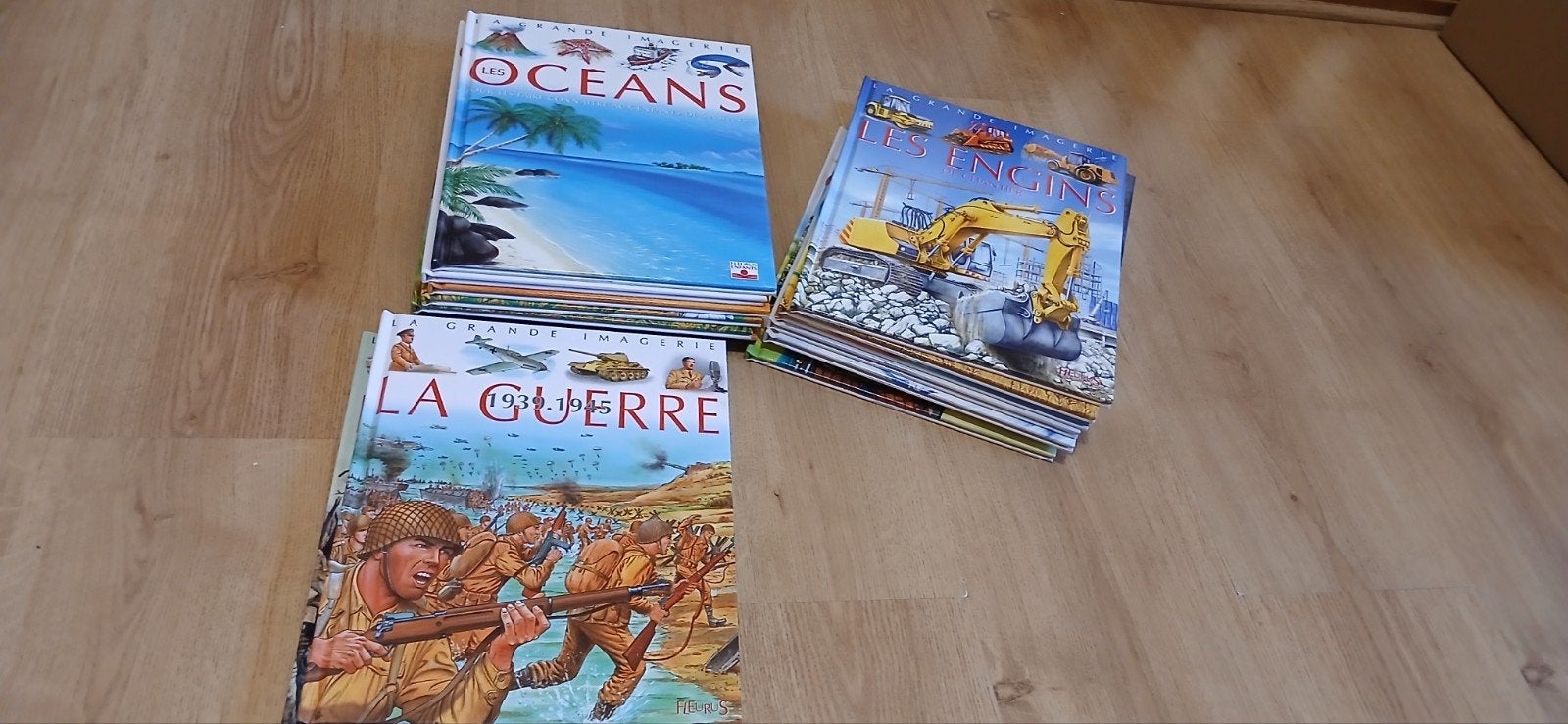 Collection livres "La grande imagerie", Enlèvement