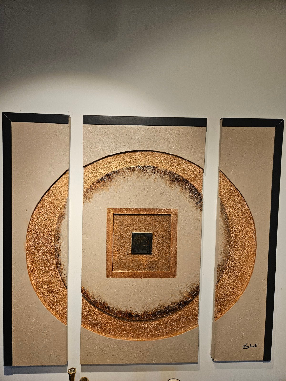 Peinture à 3 panneaux à vendre, Enlèvement