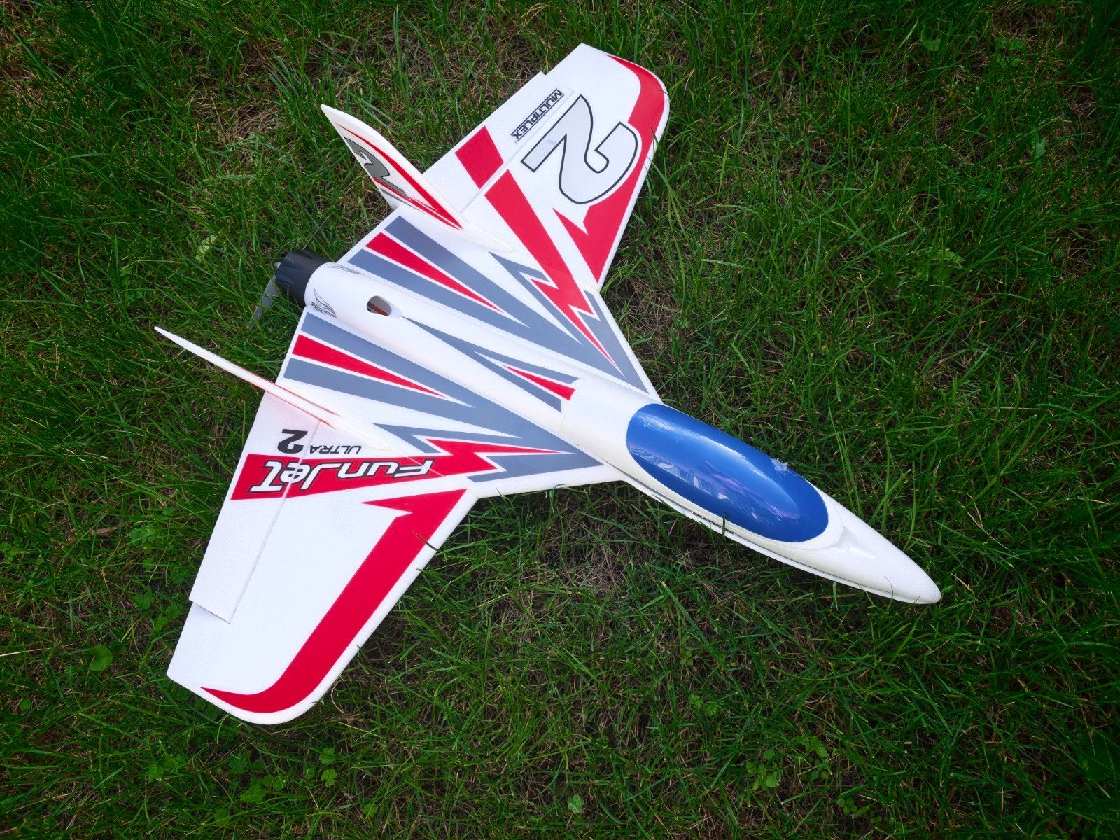 multiplex Ultra2 Fun jet laatste model vliegklaar, Ophalen, Zo goed als nieuw, Elektro