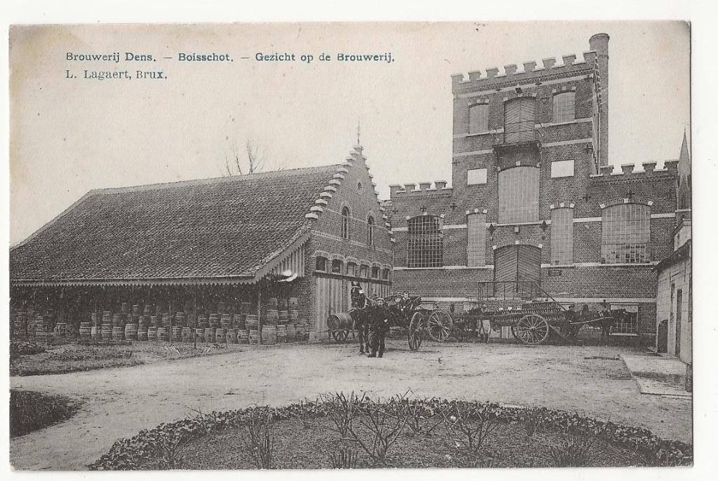 booischot pk brouwerij dens brasserie, Ophalen of Verzenden, Voor 1920, Ongelopen, Antwerpen