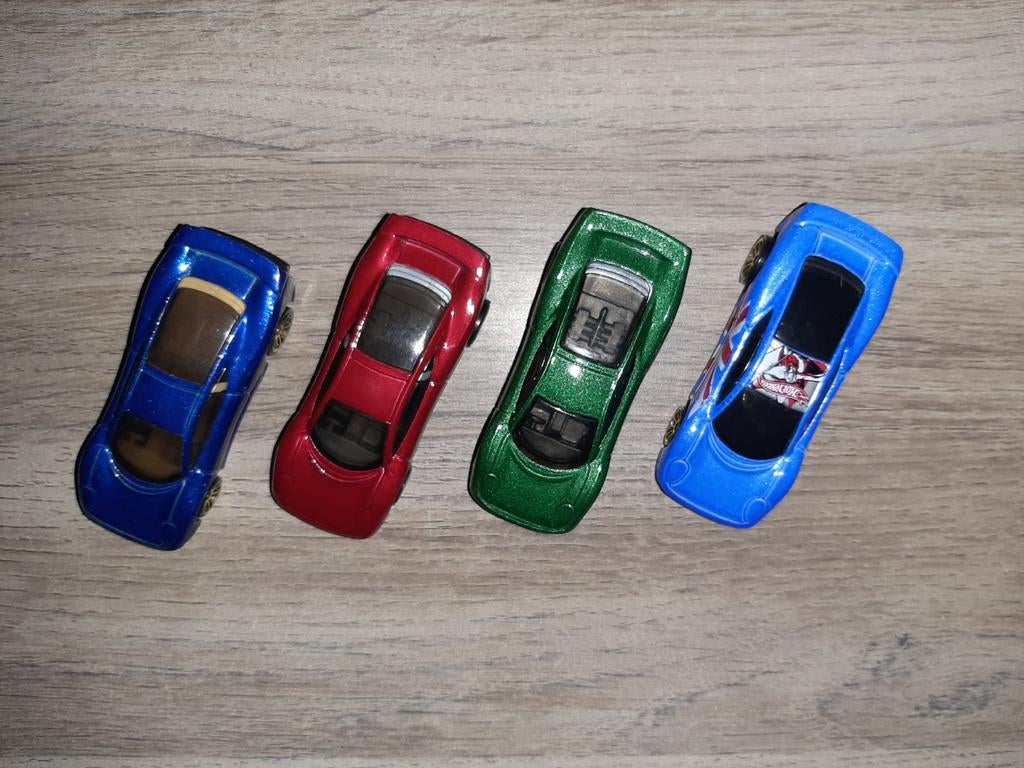 4x Hot Wheels Jaguar XJ220 1992, Hobby en Vrije tijd, Ophalen of Verzenden, Gebruikt, Auto