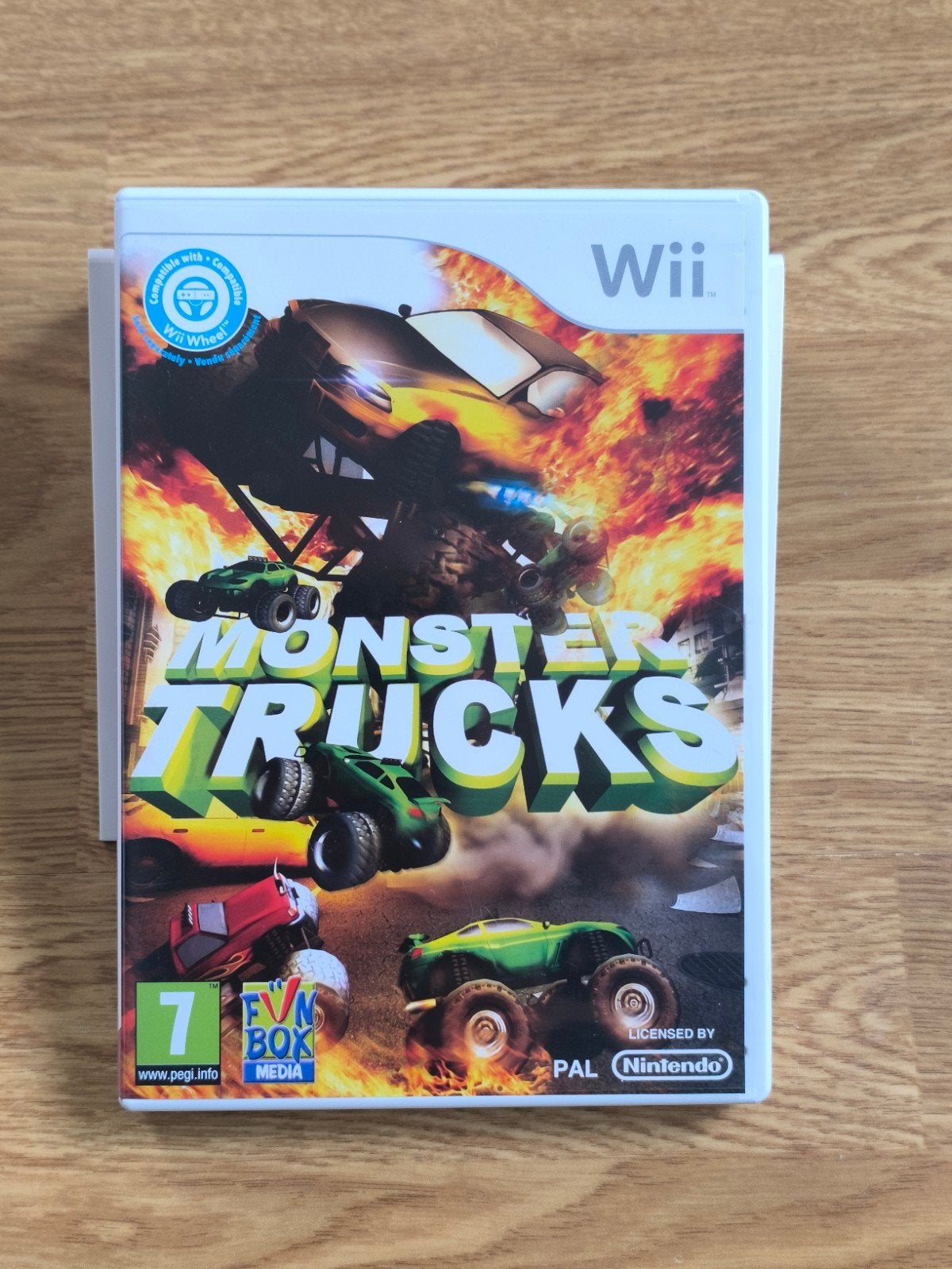 wii monster trucks - Wii monster trucks - Nintendo, Ophalen of Verzenden, Vanaf 7 jaar
