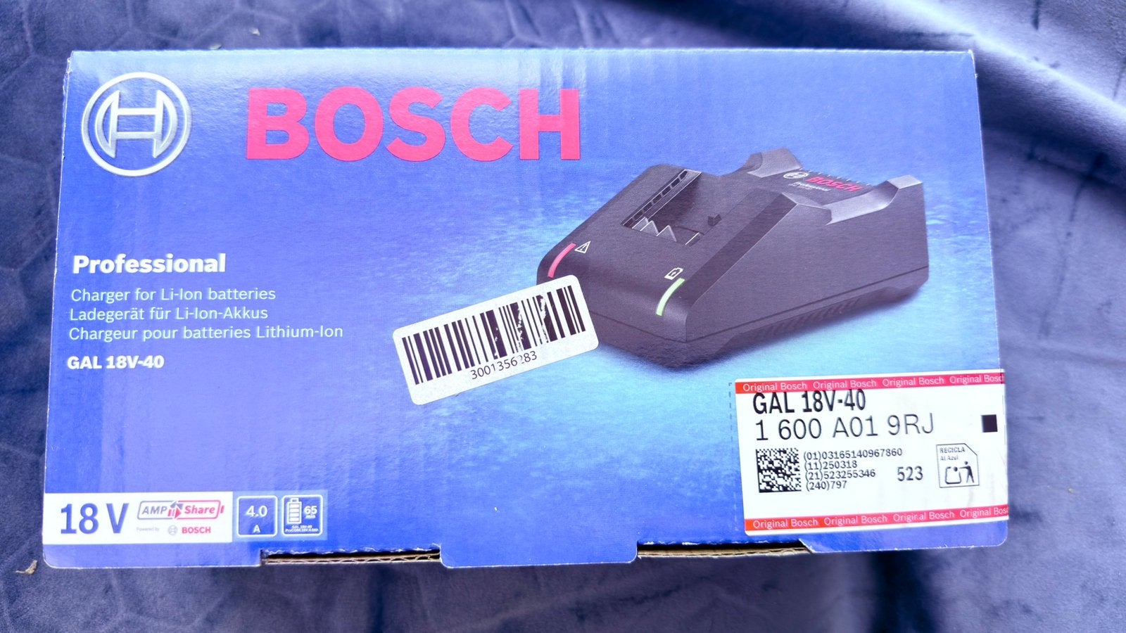 Bosch 18v lader NIEUW, Doe-het-zelf en Bouw, Nieuw