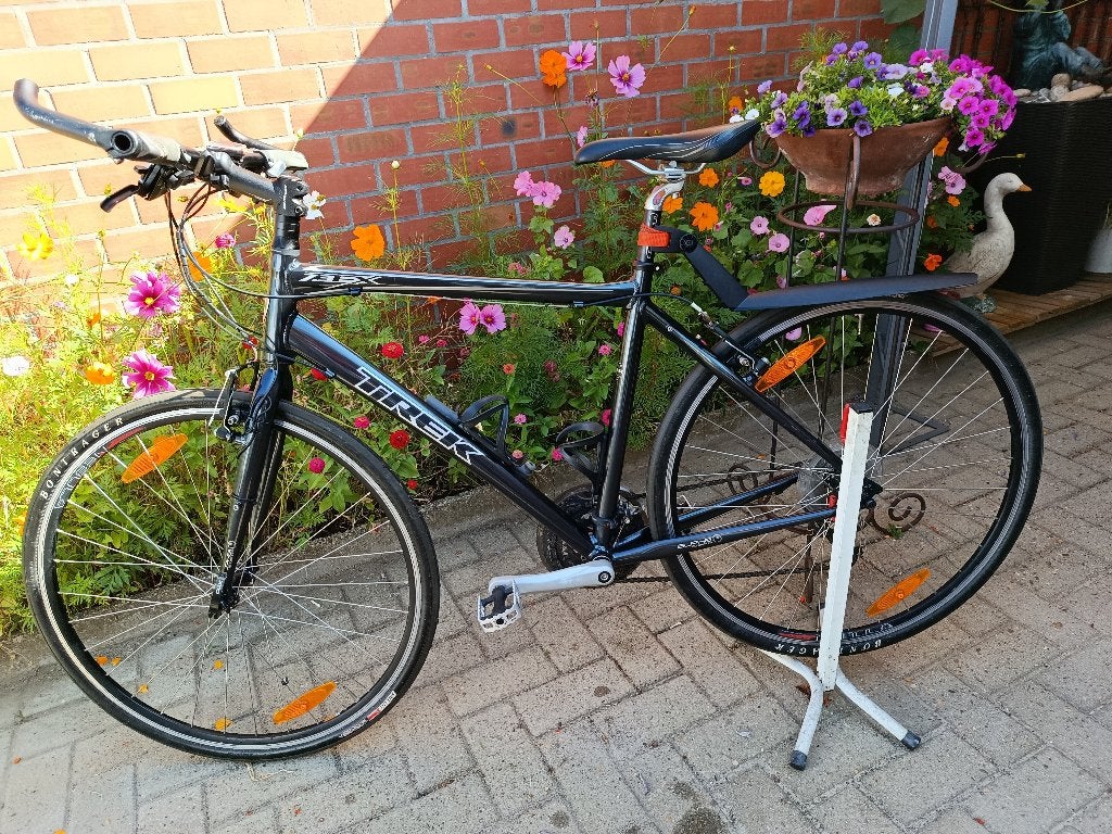 Trek hybride maat 52 wielmaat 28, Fietsen en Brommers, Gebruikt, Velgrem, Versnellingen, 49 tot 53 cm
