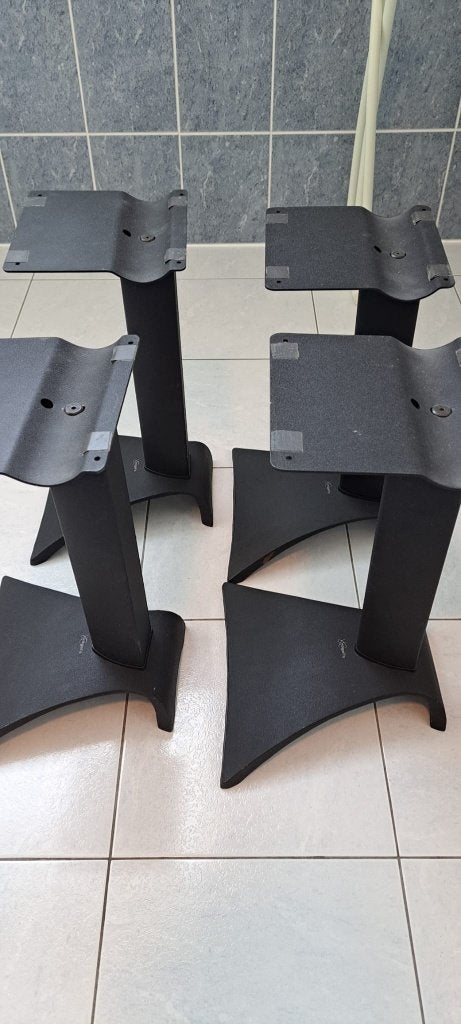 Mooie Vogel luidsprekerstandaards - 4 stuks, Audio, Tv en Foto, Luidsprekerboxen, Overige typen, Zo goed als nieuw, Geschikt voor surround/home cinema