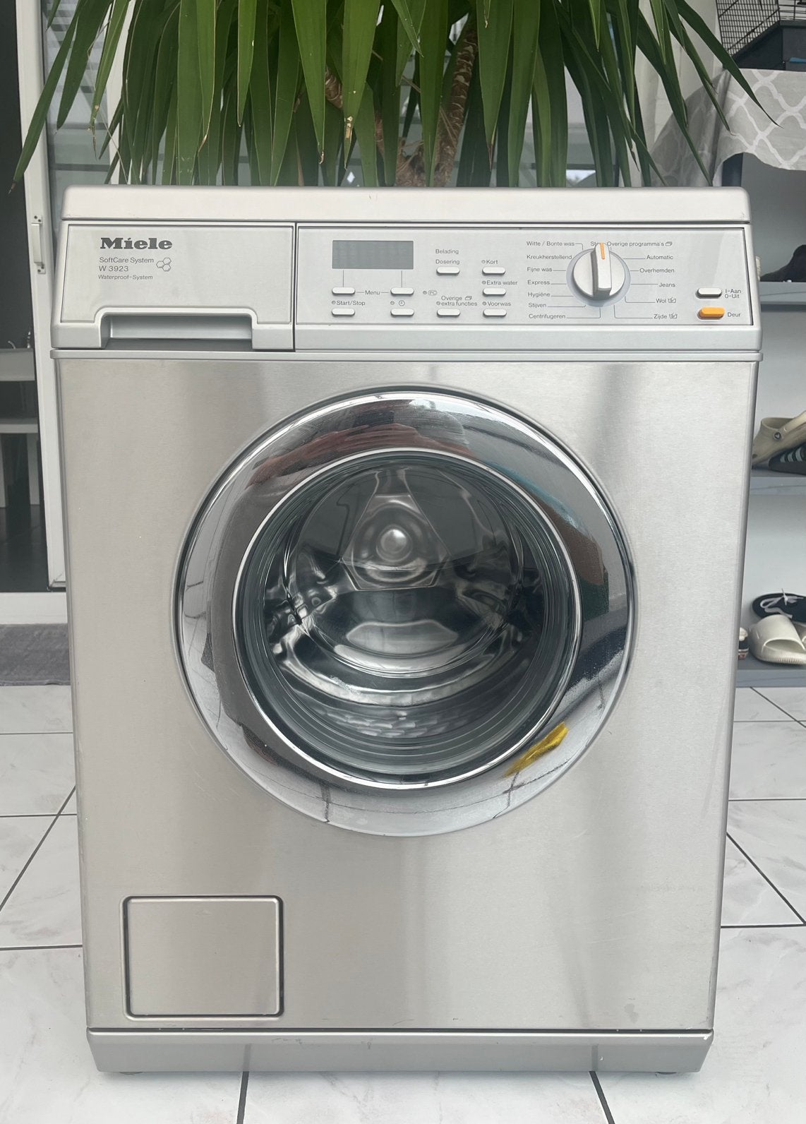 Miele W 3923 WPS SoftCare System, Enlèvement, Comme neuf, Chargeur frontal, Programme court