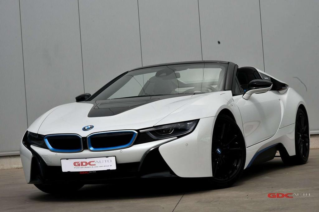 BMW i8 Roadster l Laserlicht l Head-Up l Harman Kardon, Automaat, Lichtsensor, Gebruikt, Euro 6