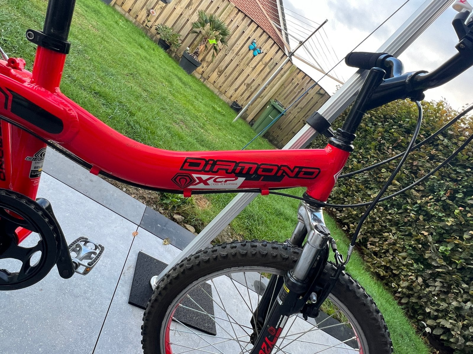 Diamond XC kinderfiets / mountainbike - rood - 20 inch, Ophalen, Velgrem, Versnellingen, Zo goed als nieuw