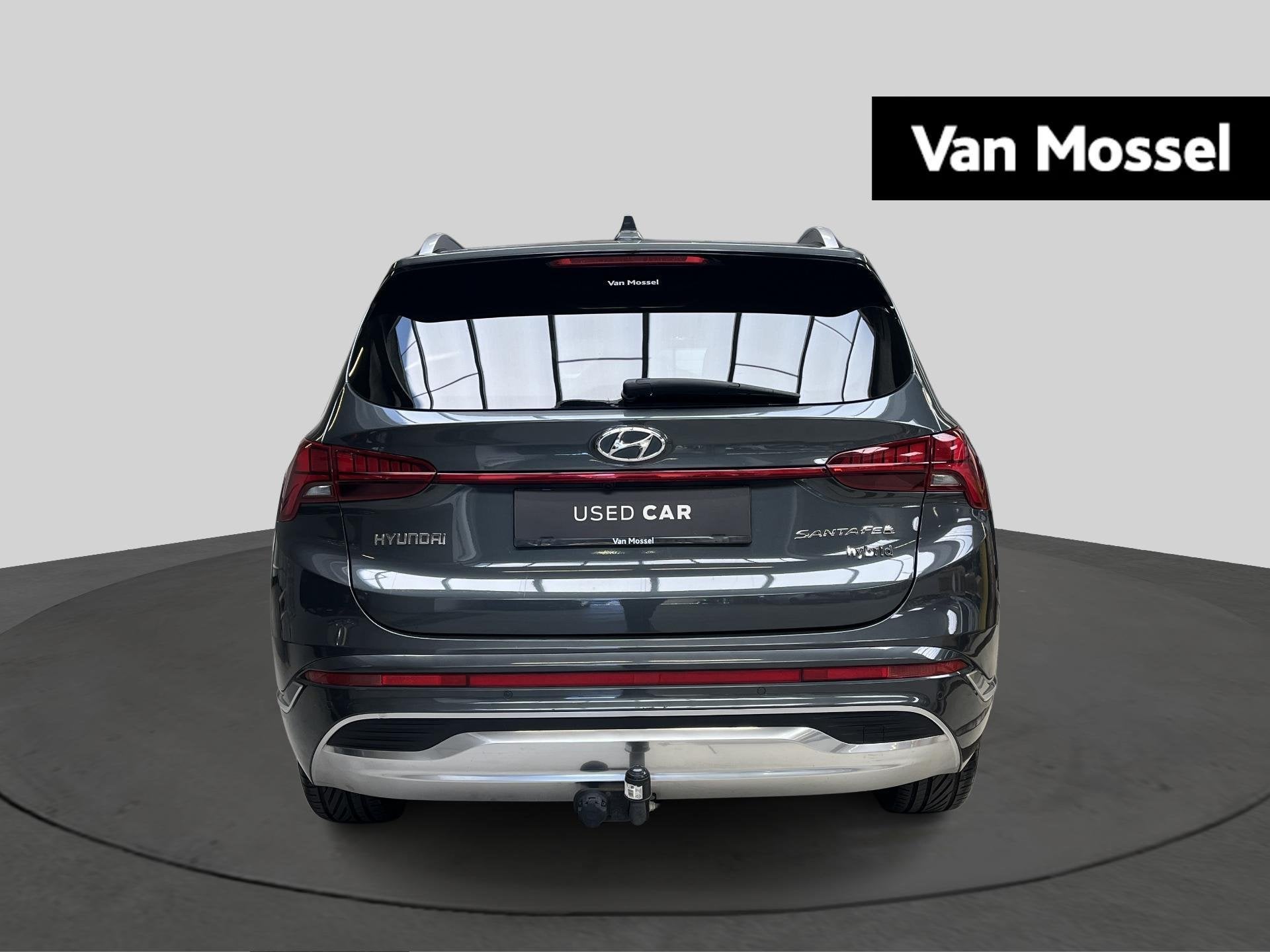 Hyundai Santa Fe 1.6 T-GDi Hybrid 4x4 Shine Aut., Auto's, Automaat, Gebruikt, 230 pk, 4 cilinders