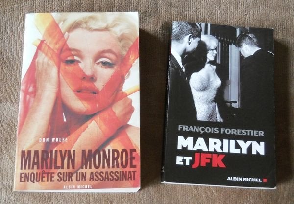 Lot de 4 livres sur Marilyn Monroe, Livres, Enlèvement ou Envoi, Utilisé
