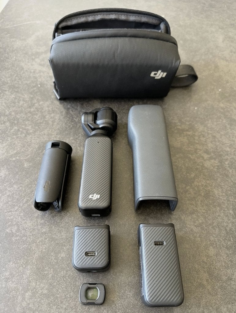 DJI Osmo Pocket 3 Creator Combo No Microphone, Audio, Tv en Foto, Actiecamera's, Ophalen of Verzenden, Zo goed als nieuw, Overige merken
