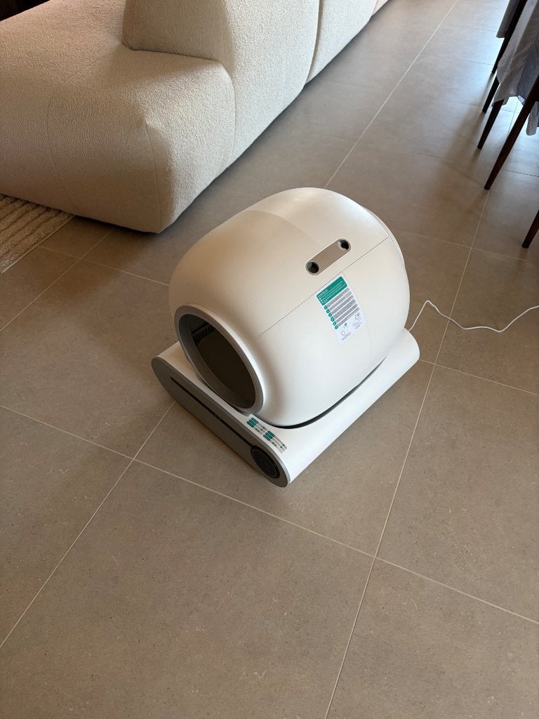Automatische kattenbak, Dieren en Toebehoren, Ophalen, Zelfreinigend, Gebruikt, Gesloten