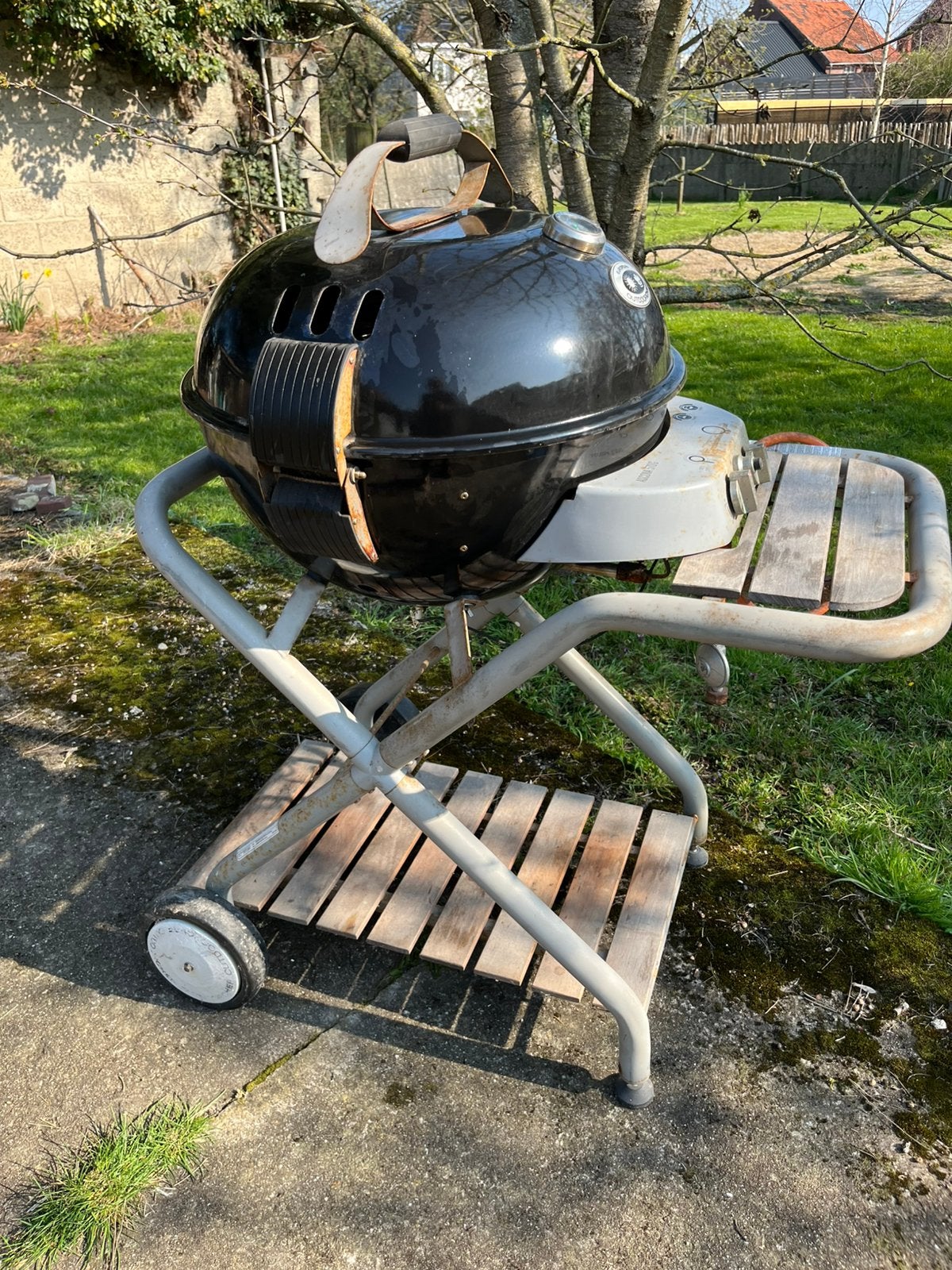 Gas bbq outdoor chef, Ophalen, Gebruikt