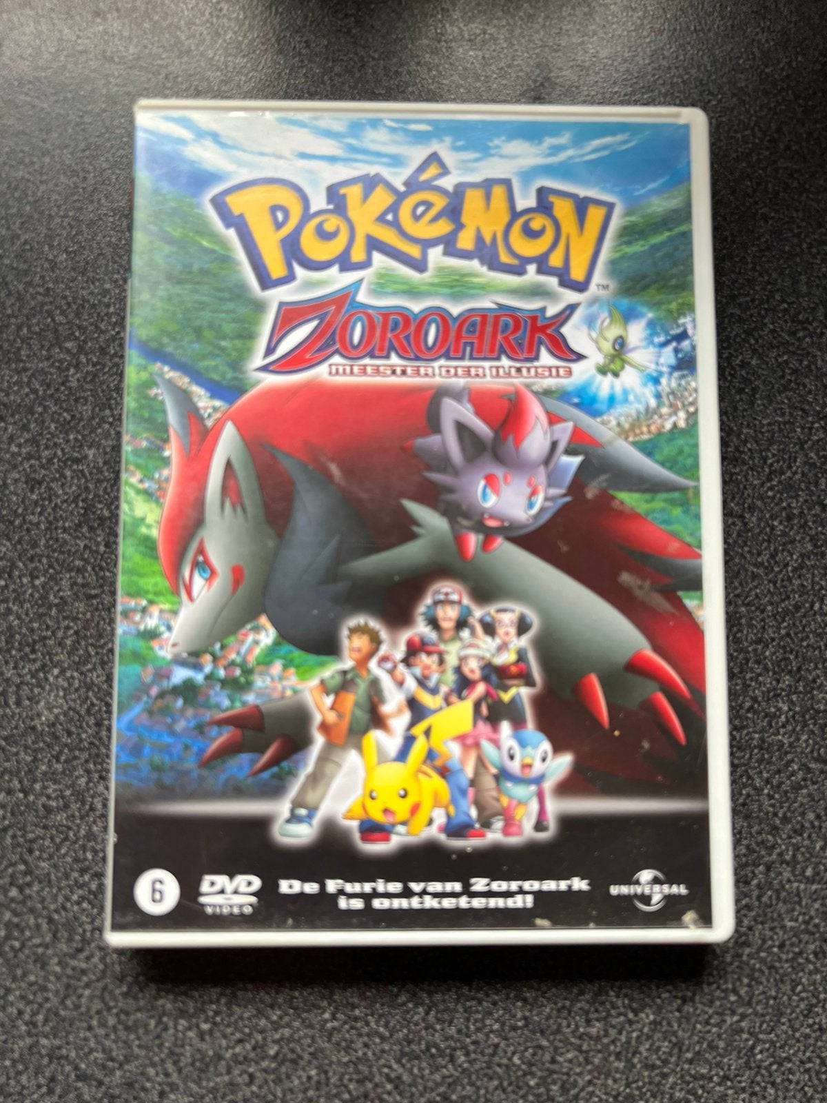 Pokemon Pikachu dvd Black White, Cd's en Dvd's, Ophalen of Verzenden, Zo goed als nieuw