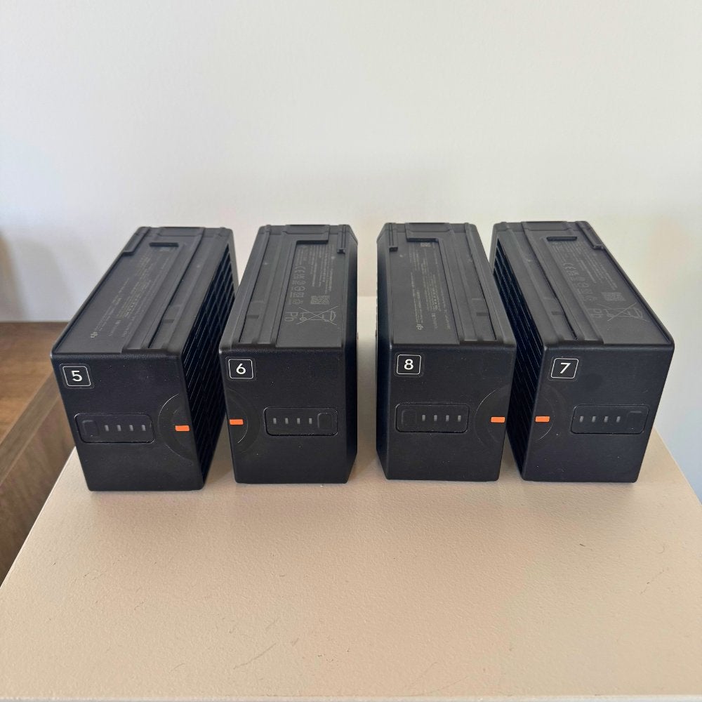 Lot de 4 batteries DJI TB65 (occasion) - Matrice 350 RTK, Enlèvement ou Envoi, DJI