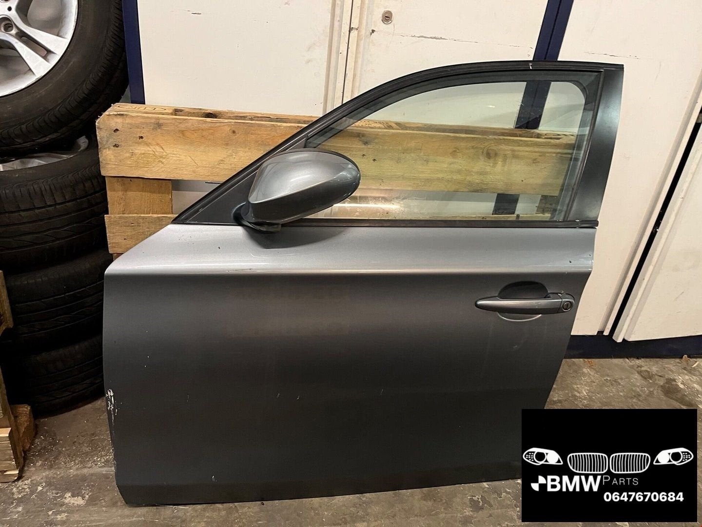 Deur LV Bmw 1-Serie E87 spacegrau, -, Enlèvement, Utilisé, Porte