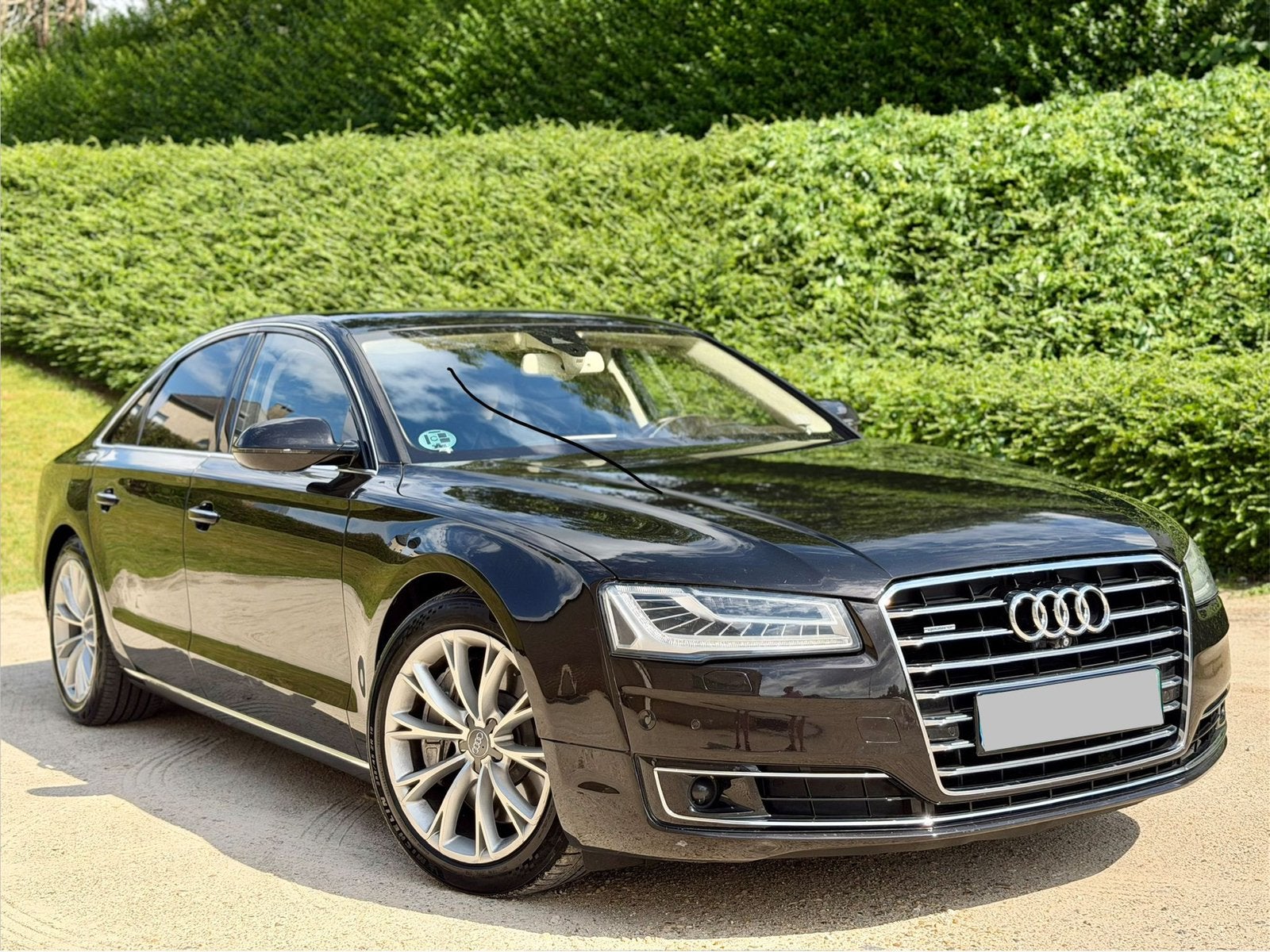 Audi A8 4.2TDI V8 DIESEL 385PK AUDI EXCLUSIVE DESIGN, Automaat, Bruin, Leder, 4134 cc
