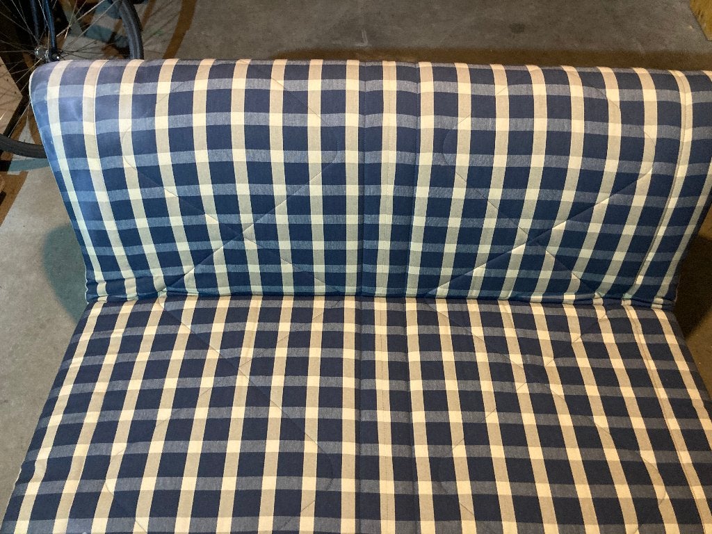 Kwaliteitsvolle slaapbank twee personen, Comme neuf, Enlèvement, Deux personnes, 125 à 150 cm