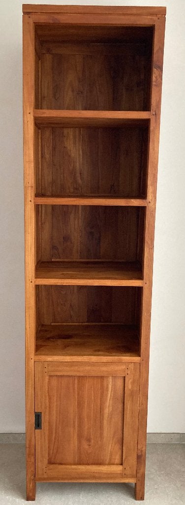 Teak kast - 2 stuks, Ophalen, Gebruikt, Teakhout, Met deur(en)