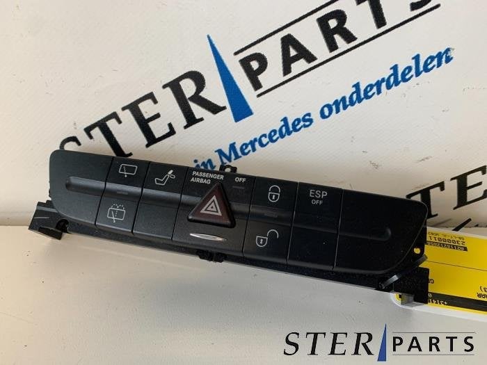 Paniekverlichtings Schakelaar van een Mercedes E-Klasse, Gebruikt, -, Ophalen of Verzenden, -