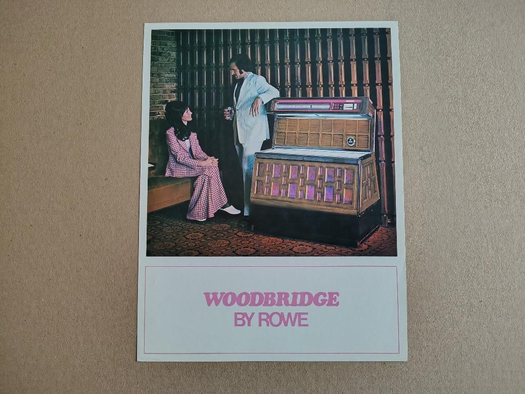 Flyer: Rowe-AMi TI-2/ Woodbridge (1974) jukebox, Envoi, Ami