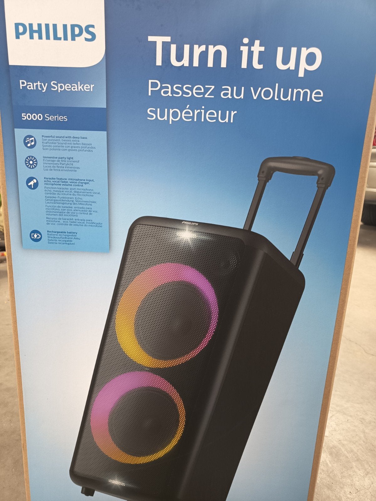 Philips Partyspeaker Bluetooth, Audio, Tv en Foto, Bluetooth, Ophalen, Philips