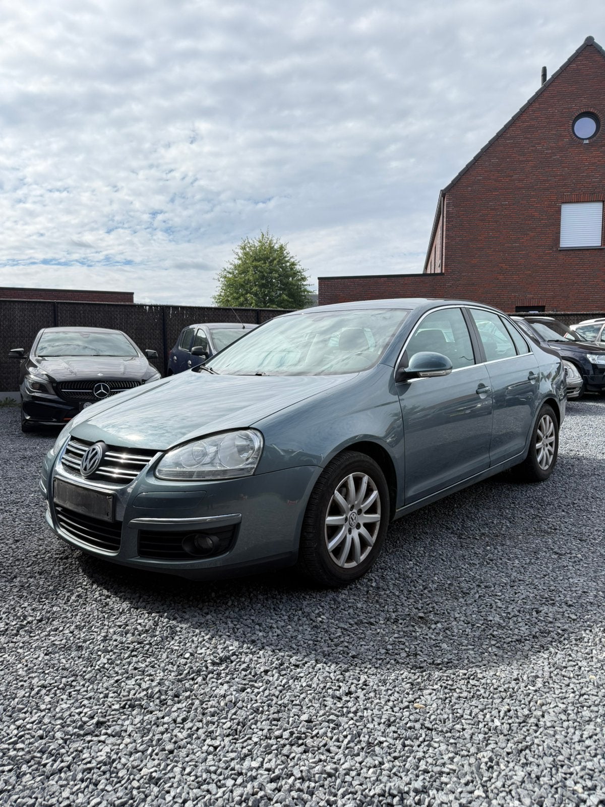 Volkswagen Jetta 1.9 TDI — 2008, Autos, Argent ou Gris, Entreprise, 5 portes, Euro 4
