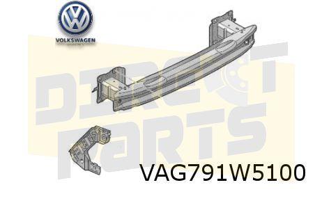 Volkswagen/Audi Achterbumperversterking (traverse) Origineel, Neuf, Arrière, -, Audi