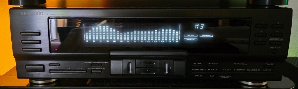 Kenwood GE-940 Graphic Equalizer, Ophalen of Verzenden, Zo goed als nieuw, Overige typen