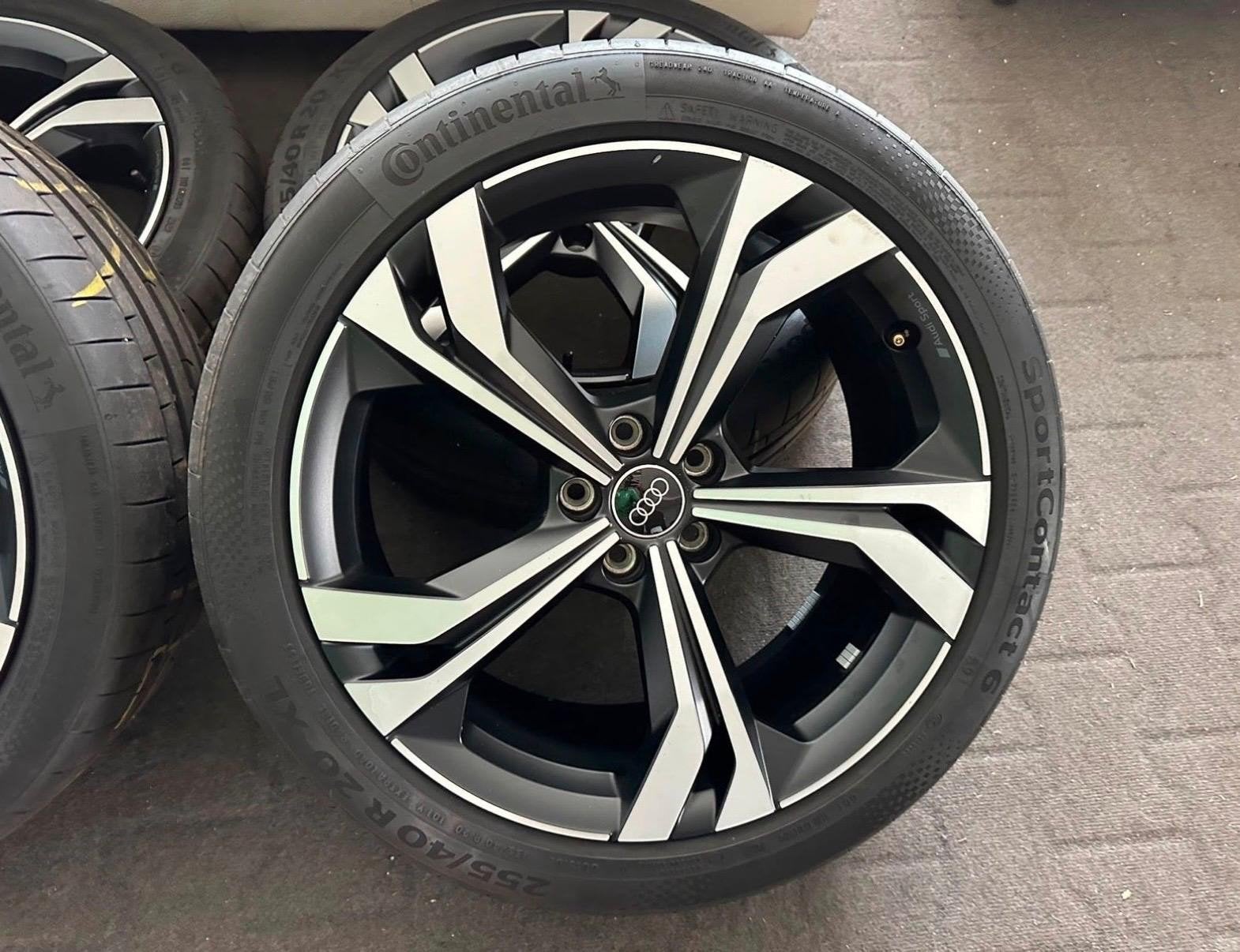 jantes audi 20 pouces audi q3 pneus 255/40/20, Autos : Pièces & Accessoires, Enlèvement, 20 pouces, Pneus été, Pneus et Jantes