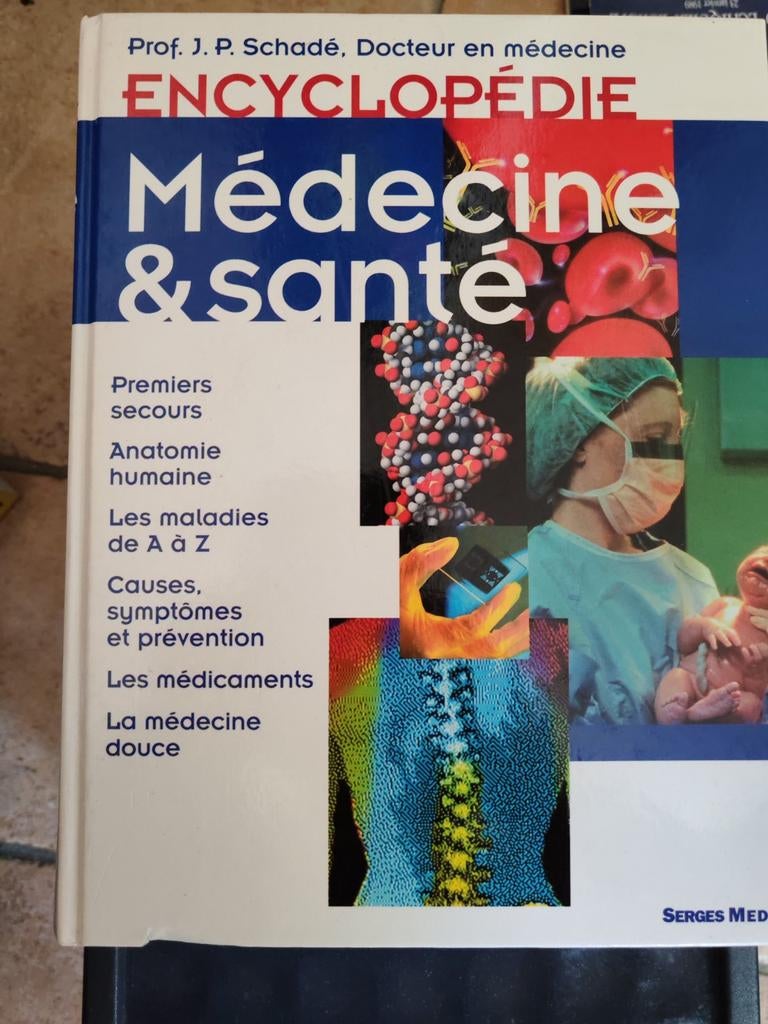 Encyclopédie médecine et santé du professeur Schadé, Livres, Enlèvement