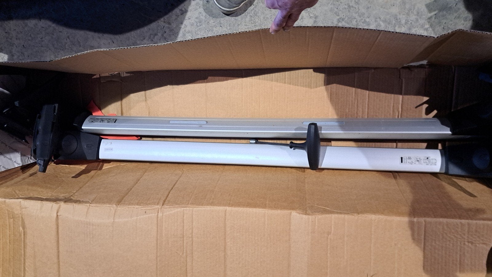 Orginele dakdragers audi a4, Auto diversen, Dakdragers, Ophalen, Gebruikt