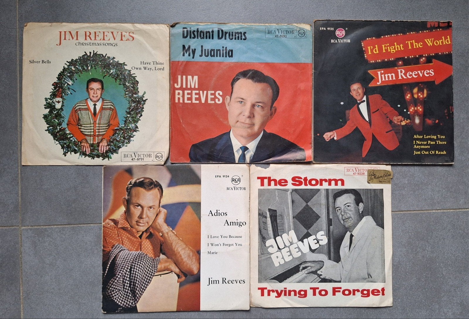 singles jim reeves, Cd's en Dvd's, Ophalen of Verzenden