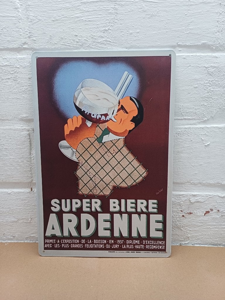 Super biere Ardenne 1937, Verzenden