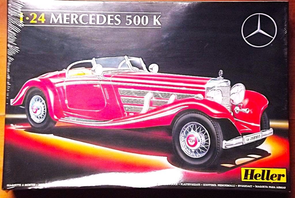 Mercedes 500 K - Echelle 1/24, Hobby & Loisirs créatifs, Modélisme | Voitures & Véhicules, Neuf, Enlèvement ou Envoi, Voiture