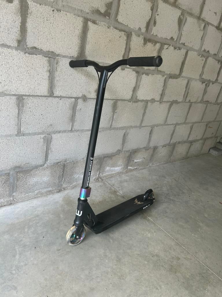 Zwarte Stuntstep, Fietsen en Brommers, Steps, Ophalen, Gebruikt, Gewone step